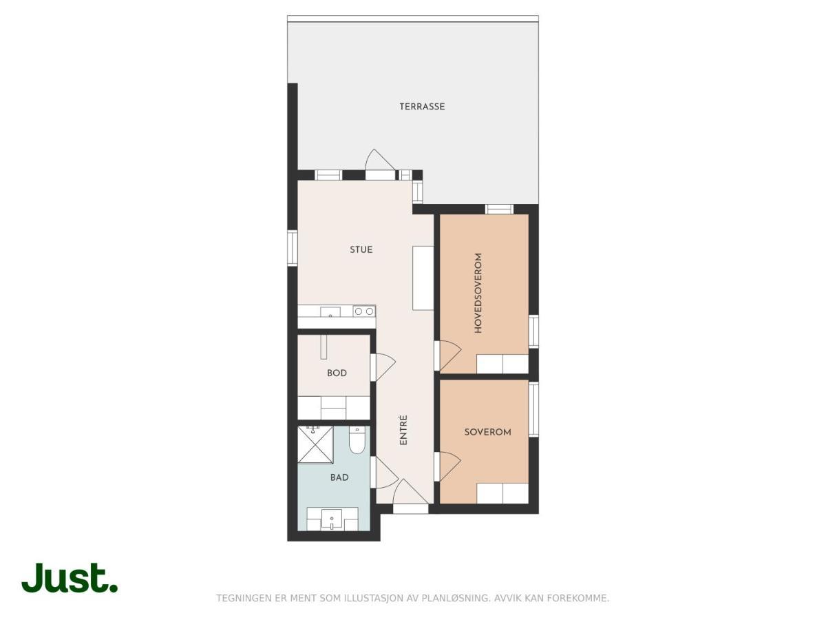 SKIR 2 Bdr CORNER VIEW APARTEMENT Tromso Bagian luar foto